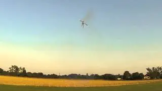 Raptor G4.1 mit HeliX 695 Testflug