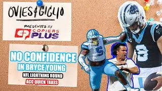 Carolina Panthers show ZERO confidence in Bryce Young | NFL Lightning Round | ACC quick takes