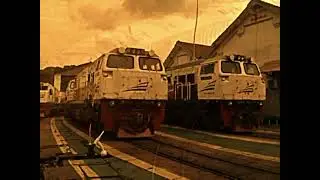 Kereta api zaman dulu! Jadi kangen😭😭