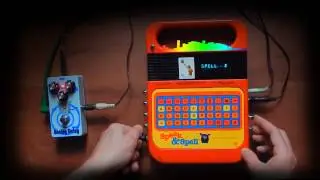 Circuit Bend Speak & Spell + Analog Deelay (Microesfera/Vlisa Live Play)