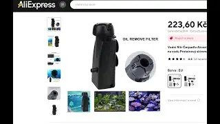 Skimmer z Aliexpressu funguje skvěle