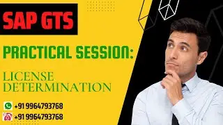 SAP GTS: Legal Control-Export ( Export License) Part 1