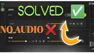 PUBG NEW STATE HEADPHONES PROBLEM SOLVED ✅  | NO AUDIO FIXED | EARPHONES