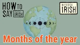 How to say The Months of the Year in Irish #bitesizeirish