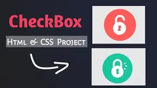 Lock & Unlock button | Html  CSS | Checkbox | Coding | @Codingpolar