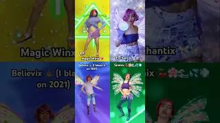 Winx Club SPOOF: Tecna’s Magic Winx, Enchantix, Believix and Sirenix transformations in real life