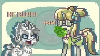 [🍃] НЕ ДАВАЙТЕ БИРКЕ МЯТЫ, А НЕ ТО.... || пони таун || pony town