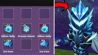 Crafting ICE IRON ARMOR in SkyBlock New Update! (Blockman Go)