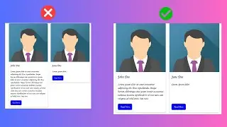 Equal Height Responsive Card Design with Read More Button | HTML & CSS