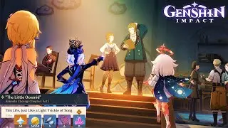 This Life, Just Like a Light Trickle of Song | "The Little Oceanid" | Genshin Impact