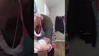 Flour and water prank on hubby
