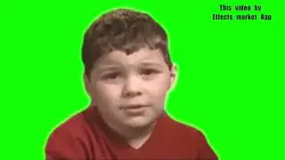 boy green screen video