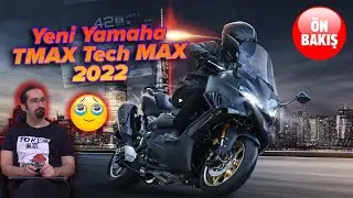 Yamaha T-Max 2022 | Ahan Da Bu Kadar Ekranı Var