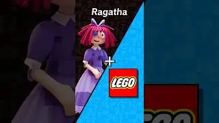 LEGO Ragatha From The Amazing Digital Circus #shorts