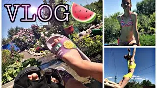 VLOG: жара // бассейн // пикник ✨