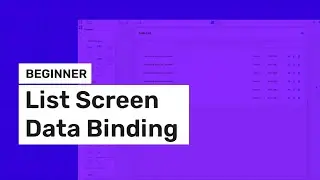 Kuika Beginner  List Screen Data Binding #5.1