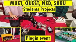 QUEST MUET NED & SBBU Students Projects In Plugin Event The, Mega Event in QUEST NAWABSHAH