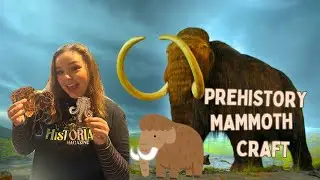 Make a mammoth craft for kids!