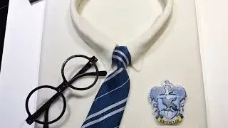 Torte Hemd / cake shirt with tie Ravenclaw торт рубашка галстук Рейвенкло Camisa pastel con corbata