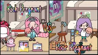 Rich Pregnant And Poor Pregnant In Jail | Toca Sad Story | Toca Life World | Toca Boca