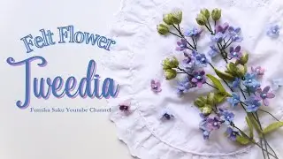 How to Make Felt Flower : Tweedia