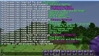 how to get all 1.17 minecraft achievements in 0,1 second