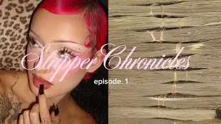 LIFE OF A SHOWGIRL $$$ ep. 1: stripper bag tour, existential thoughts, makeup tips