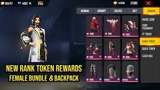 Next Rank Token Rewards Free Fire | New Rank Token Bundle & Backpack Free Fire | Free Fire New Event