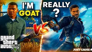 JUST CAUSE 4 vs GTA 5: The REAL Open World King?