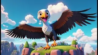Vulture Wings Go Flap Flap Flap | English Nursery Rhyme | Kids Songs | Baby Music