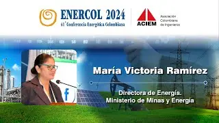 Maria Victoria Ramírez. Directora de Energía. Ministetrio de Minas y Energía