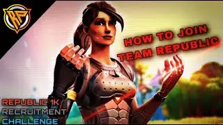 How to Join Team Republic (Join a fortnite clan) 
