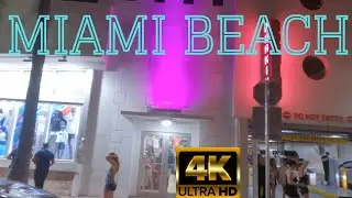 MIAMI BEACH Saturday NIGHTLIFE - [4K]