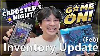 Items I brought to card events over the past month!! | Inventory Update [Feb]