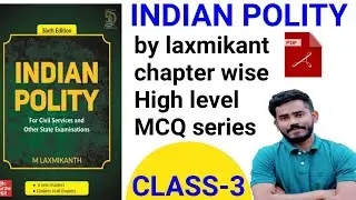 || Indian Polity Chapter Wise High Level MCQ For WBCS ||  Class-03  ||