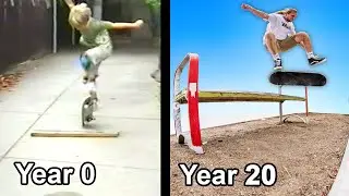 20 Year Skateboarding Progression!
