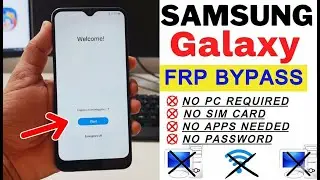 Samsung Galaxy A20 / A20s FRP Bypass Without PC | Latest Google Account Unlock