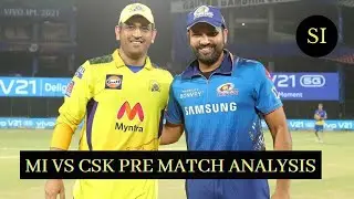 MI vs CSK pre match analysis | IPL 2021 | Sports Inspect