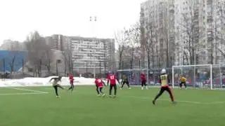 Мой гол каблучком