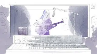 Joni Mitchell Hand Drawn Animation for Uncut Magazine 2018