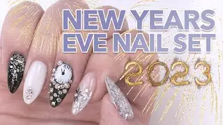 New Years Eve Nails 🍾 | Hello 2023! 🥳🎊