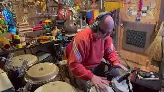 Building a Percussion track in the studio