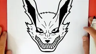 HOW TO DRAW KURAMA FROM NARUTO