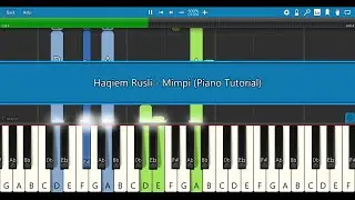 Haqiem Rusli - Mimpi (Piano Tutorial) OST Bidadari Salju