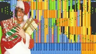 [Black MIDI] Synthesia – Wham! - Last Christmas 66,000 notes ~ Sir Spork