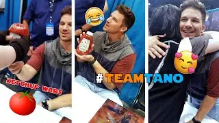 I GAVE MATT LANTER A BOTTLE OF KETCHUP AND THE WHOLE CROWD CHEERED ► galaxycon raleigh 2022