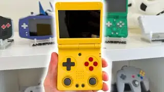 Anbernic RG34XXSP First Look: Miyoo Flip Killer