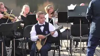 Хуснутдинов Роман, 11 лет, Камерный оркестр Игоря Лермана (площадь Азатлык г.Наб.Челны 25.06.2023)
