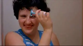 Gummo Girl Shaves Eyebrows