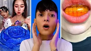 YOUTUBE SHORTS'TA KARŞIMA ÇIKAN EN KÖTÜ ASMR VİDEOLARI !!! ( HER ŞEYİ YİYEN ABLA )